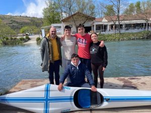 Equipe sélection France kayak